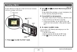 Preview for 20 page of Casio EX-V8 - EXILIM Hi-Zoom Digital Camera User Manual