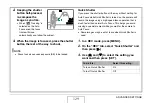 Preview for 129 page of Casio EX-V8 - EXILIM Hi-Zoom Digital Camera User Manual