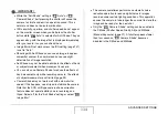 Preview for 134 page of Casio EX-V8 - EXILIM Hi-Zoom Digital Camera User Manual