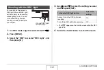 Preview for 135 page of Casio EX-V8 - EXILIM Hi-Zoom Digital Camera User Manual