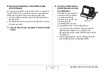 Preview for 165 page of Casio EX-V8 - EXILIM Hi-Zoom Digital Camera User Manual