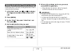 Preview for 178 page of Casio EX-V8 - EXILIM Hi-Zoom Digital Camera User Manual