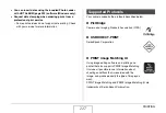 Preview for 227 page of Casio EX-V8 - EXILIM Hi-Zoom Digital Camera User Manual