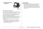 Preview for 237 page of Casio EX-V8 - EXILIM Hi-Zoom Digital Camera User Manual