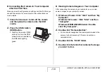 Preview for 238 page of Casio EX-V8 - EXILIM Hi-Zoom Digital Camera User Manual