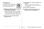 Preview for 243 page of Casio EX-V8 - EXILIM Hi-Zoom Digital Camera User Manual