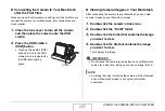 Preview for 257 page of Casio EX-V8 - EXILIM Hi-Zoom Digital Camera User Manual