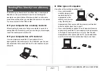 Preview for 261 page of Casio EX-V8 - EXILIM Hi-Zoom Digital Camera User Manual