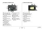 Preview for 268 page of Casio EX-V8 - EXILIM Hi-Zoom Digital Camera User Manual