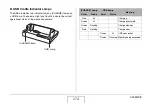 Preview for 274 page of Casio EX-V8 - EXILIM Hi-Zoom Digital Camera User Manual