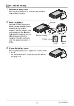 Предварительный просмотр 17 страницы Casio EX-Z1 - EXILIM Digital Camera User Manual