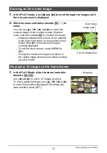 Предварительный просмотр 72 страницы Casio EX-Z1 - EXILIM Digital Camera User Manual