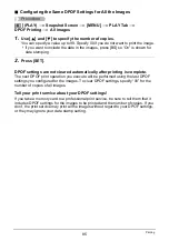 Предварительный просмотр 85 страницы Casio EX-Z1 - EXILIM Digital Camera User Manual