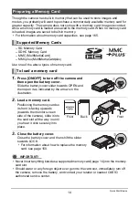 Preview for 14 page of Casio EX-Z100BE - EXILIM ZOOM Digital Camera User Manual