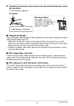 Preview for 17 page of Casio EX-Z100BE - EXILIM ZOOM Digital Camera User Manual