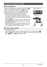 Preview for 22 page of Casio EX-Z100BE - EXILIM ZOOM Digital Camera User Manual