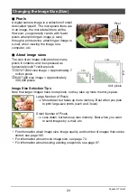 Preview for 24 page of Casio EX-Z100BE - EXILIM ZOOM Digital Camera User Manual