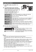 Preview for 26 page of Casio EX-Z100BE - EXILIM ZOOM Digital Camera User Manual