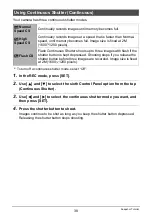 Preview for 38 page of Casio EX-Z100BE - EXILIM ZOOM Digital Camera User Manual