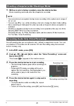 Preview for 48 page of Casio EX-Z100BE - EXILIM ZOOM Digital Camera User Manual