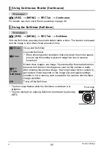 Preview for 65 page of Casio EX-Z100BE - EXILIM ZOOM Digital Camera User Manual