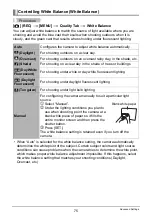 Preview for 75 page of Casio EX-Z100BE - EXILIM ZOOM Digital Camera User Manual