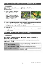 Preview for 89 page of Casio EX-Z100BE - EXILIM ZOOM Digital Camera User Manual