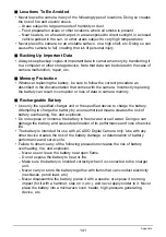 Preview for 141 page of Casio EX-Z100BE - EXILIM ZOOM Digital Camera User Manual