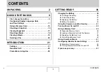 Preview for 3 page of Casio EX-Z1050BE - EXILIM ZOOM Digital Camera User Manual