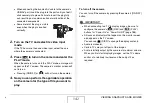 Preview for 142 page of Casio EX-Z1050BE - EXILIM ZOOM Digital Camera User Manual