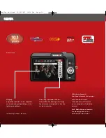 Предварительный просмотр 10 страницы Casio EX-Z1050BK Brochure