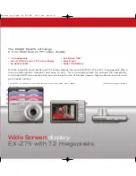 Предварительный просмотр 13 страницы Casio EX-Z1050BK Brochure