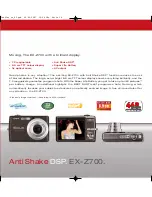 Предварительный просмотр 19 страницы Casio EX-Z1050BK Brochure