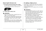 Preview for 49 page of Casio EX-Z1080 - EXILIM Digital Camera User Manual