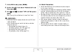 Preview for 75 page of Casio EX-Z1080 - EXILIM Digital Camera User Manual