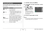 Preview for 76 page of Casio EX-Z1080 - EXILIM Digital Camera User Manual
