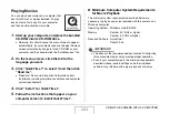 Preview for 223 page of Casio EX-Z1080 - EXILIM Digital Camera User Manual