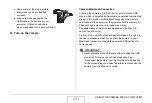 Preview for 233 page of Casio EX-Z1080 - EXILIM Digital Camera User Manual