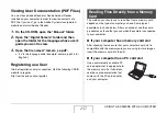 Preview for 237 page of Casio EX-Z1080 - EXILIM Digital Camera User Manual