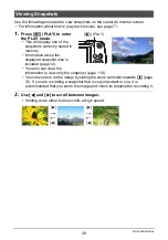 Preview for 28 page of Casio EX-Z115 - EXILIM Digital Camera User Manual