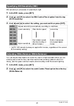 Preview for 40 page of Casio EX-Z115 - EXILIM Digital Camera User Manual