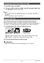 Preview for 45 page of Casio EX-Z115 - EXILIM Digital Camera User Manual