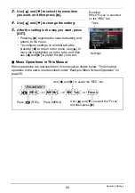 Preview for 56 page of Casio EX-Z115 - EXILIM Digital Camera User Manual