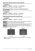 Preview for 63 page of Casio EX-Z115 - EXILIM Digital Camera User Manual