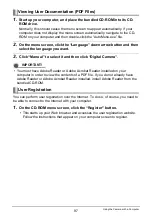 Preview for 97 page of Casio EX-Z115 - EXILIM Digital Camera User Manual