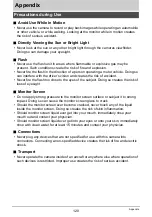 Preview for 120 page of Casio EX-Z115 - EXILIM Digital Camera User Manual