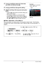 Preview for 58 page of Casio EX-Z21 - EXILIM Digital Camera User Manual