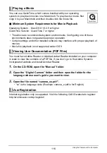 Preview for 116 page of Casio EX-Z21 - EXILIM Digital Camera User Manual