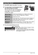 Preview for 26 page of Casio EX-Z22 - EXILIM Digital Camera User Manual