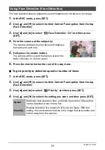 Preview for 28 page of Casio EX-Z22 - EXILIM Digital Camera User Manual